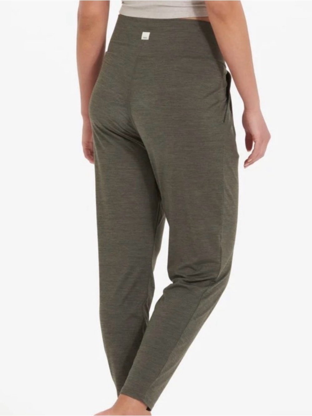 Vuori Lux At Ease Harem Pants XS VW427 Athleisure Yoga Lounge Minimalist Olive